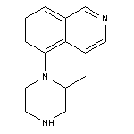 5-(2-methylpiperazin-1-yl)isoquinoline