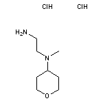 N-(2-aminoethyl)-N-methyloxan-4-amine dihydrochloride