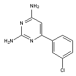 6-(3-chlorophenyl)pyrimidine-2,4-diamine