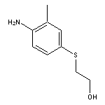 2-[(4-amino-3-methylphenyl)sulfanyl]ethan-1-ol