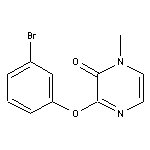 3-(3-bromophenoxy)-1-methyl-1,2-dihydropyrazin-2-one