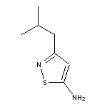 3-(2-methylpropyl)-1,2-thiazol-5-amine