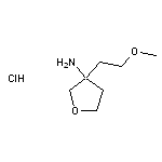 3-(2-methoxyethyl)oxolan-3-amine hydrochloride