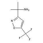 2-[5-(trifluoromethyl)-1,2-oxazol-3-yl]propan-2-amine