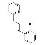 2-bromo-3-[2-(pyridin-2-yl)ethoxy]pyridine