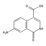 7-amino-1-oxo-1,2-dihydroisoquinoline-4-carboxylic acid