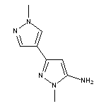 1-methyl-3-(1-methyl-1H-pyrazol-4-yl)-1H-pyrazol-5-amine