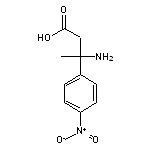 3-amino-3-(4-nitrophenyl)butanoic acid