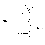 2-amino-5,5-dimethylhexanamide hydrochloride