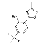 2-(3-methyl-1,2,4-oxadiazol-5-yl)-5-(trifluoromethyl)aniline