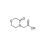 2-(3-Oxomorpholino)acetic Acid