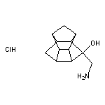 8-(aminomethyl)pentacyclo[5.4.0.0^{2,6}.0^{3,10}.0^{5,9}]undecan-8-ol hydrochloride