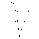 1-(4-chlorophenyl)-2-methoxyethan-1-amine