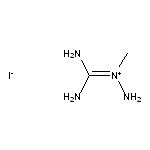 1-(diaminomethylidene)-1-methylhydrazinium iodide