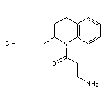 3-amino-1-(2-methyl-1,2,3,4-tetrahydroquinolin-1-yl)propan-1-one hydrochloride