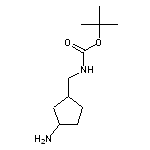 tert-butyl N-[(3-aminocyclopentyl)methyl]carbamate