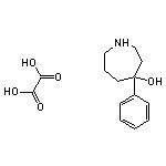 4-phenylazepan-4-ol, oxalic acid