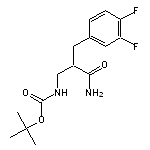 tert-butyl N-{2-carbamoyl-2-[(3,4-difluorophenyl)methyl]ethyl}carbamate