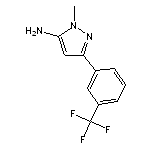 1-methyl-3-[3-(trifluoromethyl)phenyl]-1H-pyrazol-5-amine