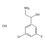 2-amino-1-(3-chloro-5-fluorophenyl)ethan-1-ol hydrochloride