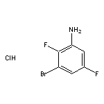 3-bromo-2,5-difluoroaniline hydrochloride