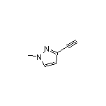 3-Ethynyl-1-methylpyrazole