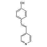 4-[2-(pyridin-4-yl)ethenyl]phenol