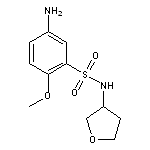 5-amino-2-methoxy-N-(oxolan-3-yl)benzene-1-sulfonamide