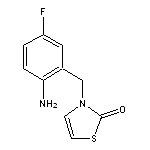 3-[(2-amino-5-fluorophenyl)methyl]-2,3-dihydro-1,3-thiazol-2-one