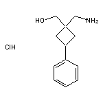 [1-(aminomethyl)-3-phenylcyclobutyl]methanol hydrochloride