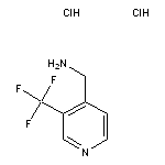 [3-(trifluoromethyl)pyridin-4-yl]methanamine dihydrochloride