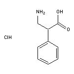 3-amino-2-phenylpropanoic acid hydrochloride