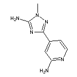 4-(5-amino-1-methyl-1H-1,2,4-triazol-3-yl)pyridin-2-amine