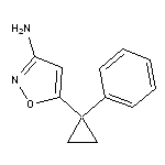 5-(1-phenylcyclopropyl)-1,2-oxazol-3-amine