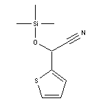 2-(thiophen-2-yl)-2-[(trimethylsilyl)oxy]acetonitrile