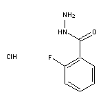 2-fluorobenzohydrazide hydrochloride