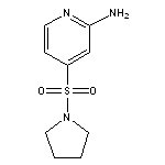 4-(pyrrolidine-1-sulfonyl)pyridin-2-amine