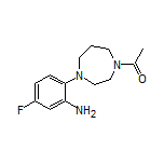 1-[4-(2-Amino-4-fluorophenyl)-1,4-diazepan-1-yl]ethanone