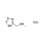 N-Methyl-1-(4H-1,2,4-triazol-3-yl)methanamine Hydrochloride