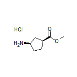 Methyl (1S,3R)-3-Aminocyclopentanecarboxylate Hydrochloride