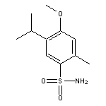 4-methoxy-2-methyl-5-(propan-2-yl)benzene-1-sulfonamide