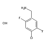 (4-chloro-2,5-difluorophenyl)methanamine hydrochloride