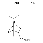 {1,7,7-trimethylbicyclo[2.2.1]heptan-2-yl}hydrazine dihydrochloride