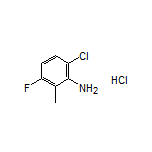 6-Chloro-3-fluoro-2-methylaniline Hydrochloride