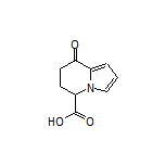 8-Oxo-5,6,7,8-tetrahydroindolizine-5-carboxylic Acid