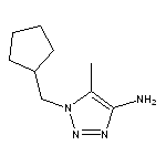 1-(cyclopentylmethyl)-5-methyl-1H-1,2,3-triazol-4-amine