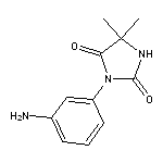 3-(3-aminophenyl)-5,5-dimethylimidazolidine-2,4-dione