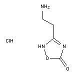 3-(2-aminoethyl)-2,5-dihydro-1,2,4-oxadiazol-5-one hydrochloride