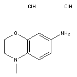 4-methyl-3,4-dihydro-2H-1,4-benzoxazin-7-amine dihydrochloride