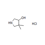 4,4-Dimethylpyrrolidin-3-ol Hydrochloride